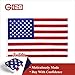 G128 American USA Flag | 3x5 Ft | Double ToughWeave Series Double Sided Embroidered 210D Polyester | Country Flag, Embroidered Stars, Sewn Stripes, Indoor/Outdoor, Brass Grommets, Heavy Duty, 2-ply