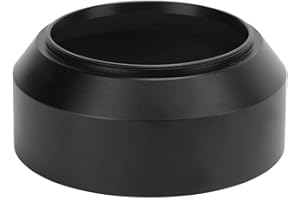 GLOGLOW Lens and Accessories AF 75-300mm, Full Metal Alloy Construction, 62mm Thread, Glare Reduction, Lens Protection, Black