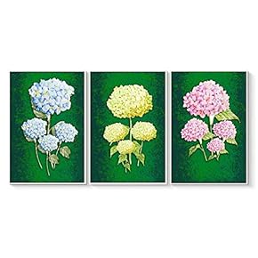 Floating Framed for Living Room Bedroom Abstract for x3 Panels