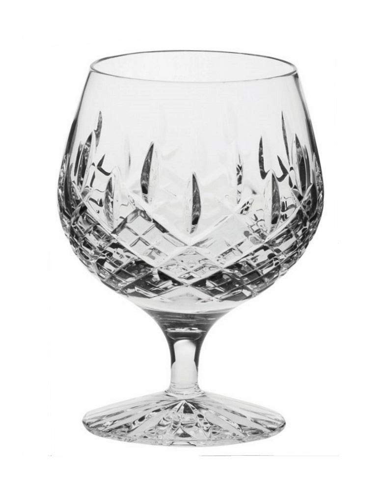 Royal Scot Crystal Hand Cut Crystal Single 12oz Crystal Brandy Glass in London Design with Presentation Box