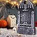 17” Halloween Foam RIP Graveyard Tombstones (Pack of 5)-Lightweight RIP Tombstone with 8 Metal Stakes for Halloween Decorations