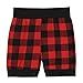 Newborn Baby Boys Girls Deer Little Man Letter Printing Plaid Shorts Outfit Set (White02, 0-3 Months)