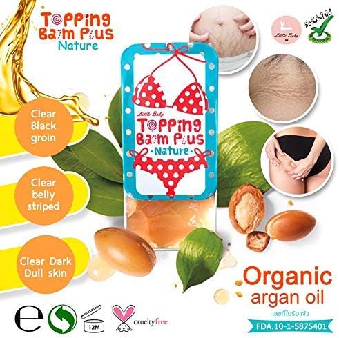 2 Packs of Topping Balm White Cream White Groin, Armpits, Nipples Pink, Reduce black Elbow, Knee and elbow dark.Within 7 Days. By Thai Gift Shop [Get Free Tomato Facial Mask]