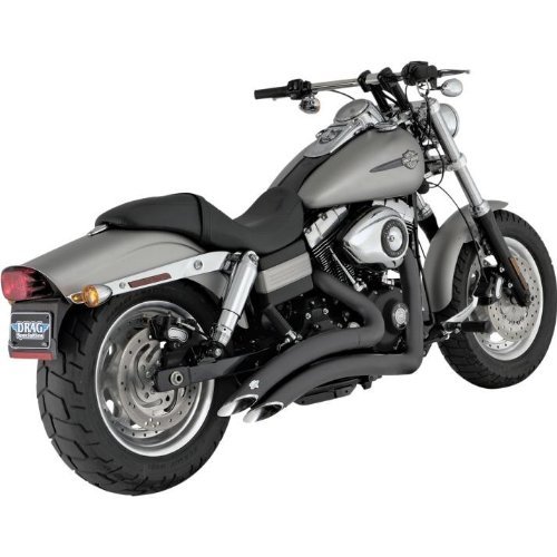 Vance & Hines Big Radius 2 into 2 Exhaust Black 46013