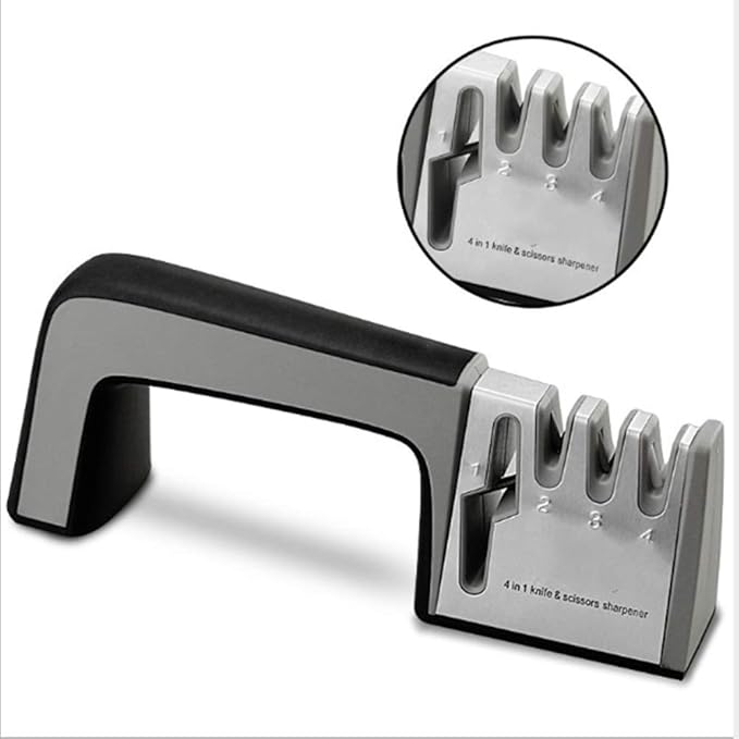ZhaoZC Afilador de Cuchillos de Cocina la Herramienta de Afilado de 4 ZhaoZC Afilador de Cuchillos de Cocina la Herramienta de Afilado de 4
