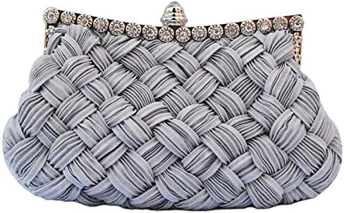 HMaking Handmade mesh Dinner Bag Nylon Cloth Clutch Eveningbags