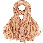 ZORJAR Women Fashion Scarf Silk Wadding Sunscreen Long Soft Shawl Wrap 70"x39"