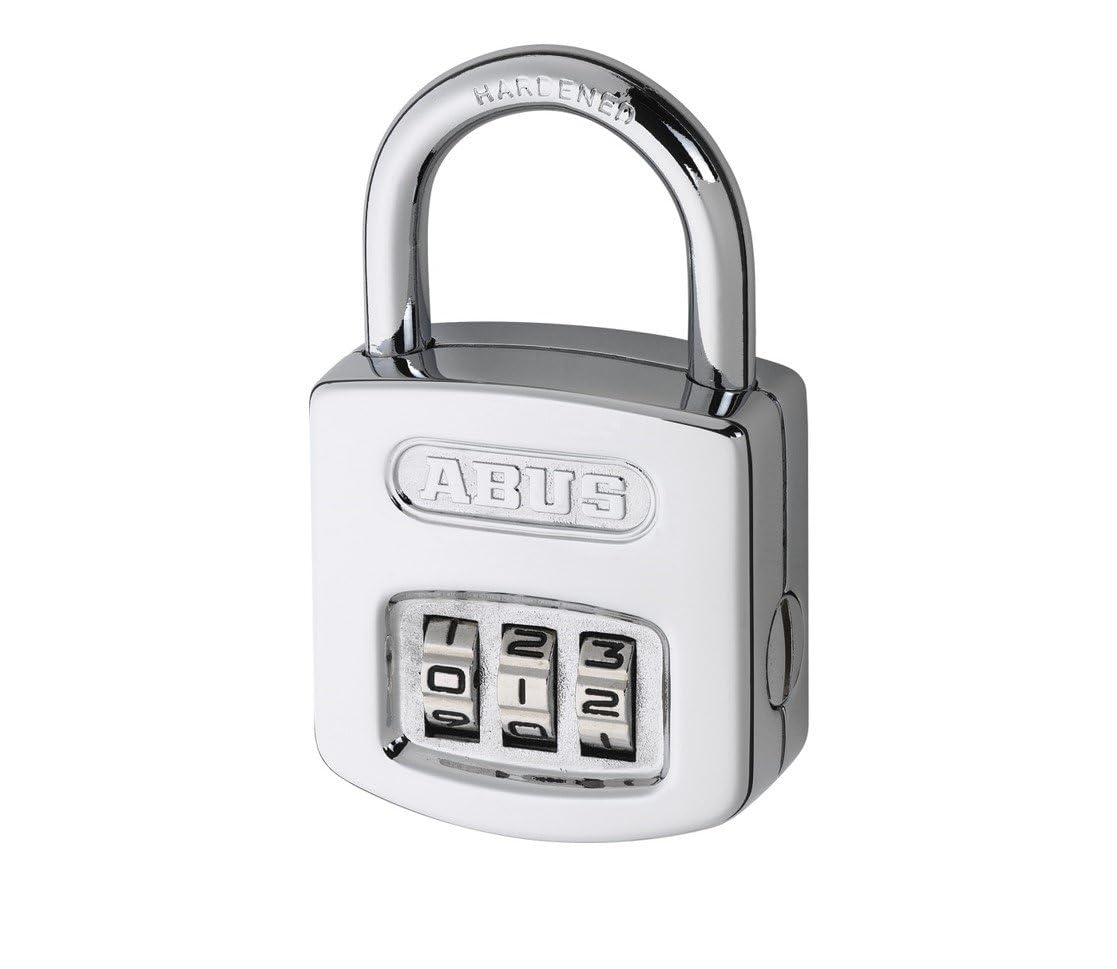 ABUS 35013 Combination Padlock 160/40 mm Silver