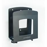 Monzlteck Adjustable Electronic Device Wall Mount|Universal Holder for Small Computers, Gaming Consoles（Xbox 360，Xbox One, PS4），Mini PC，Small Form Factor Desktop Tower, UPS .Fits 1.6" to 3.8" Width