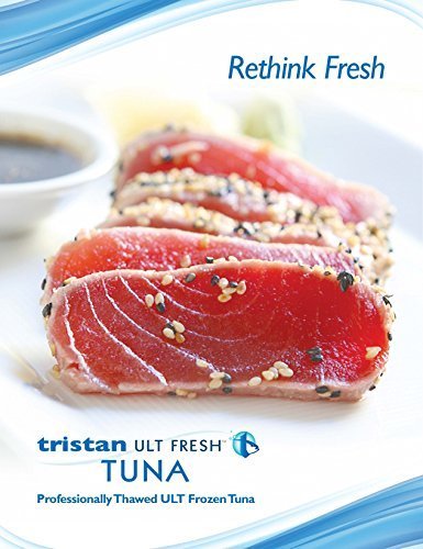 Tristan ULT Fresh #1 Grade Ahi Tuna Loin 8- lbs. Skinless, Boneless, and Bloodline Removed