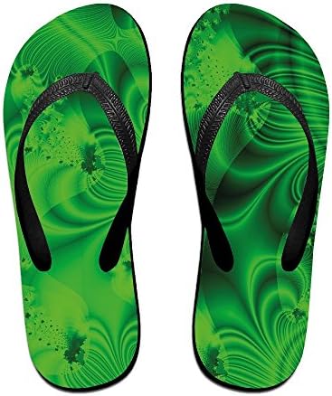 Women's Unisex Men Vibrant Abstract Hazy Psychedelic Wavy Color Background Hippie Slim Sandal For Sandals Pool Antimicrobial Shower &amp; Water L
