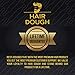 Hair Dough Pomade, Medium Hold and Semi-Matte Shine Styling Product for Men, Water Based/Soluble and Lightly Scented for Straight, Thick, Curly, and Wavy Hair, 3.5oz (Original)