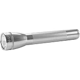 Maglite ML25LT LED 2-Cell C Flashlight, Silver