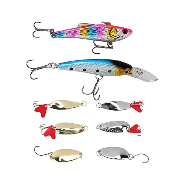 Bidlsbs-166pcs-One-Box-Fishing-Lure-Set-Artificial-Bait-Lure-and-Tackle-Including-CrankbaitsPlastic-Soft-WormsFrogfish-hookFishing-line-For-Seawater-and-Fresh-Water