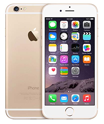 Apple iPhone 6, GSM Unlocked, 64GB - Gold (Renewed)