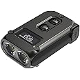 Nitecore TINI 2 Dual P8 LED USB Rechargeable Keychain Light -500 Lumen USB-C Rechargeable Keychain Flashlight - 500 Lumen (Choice of Black Or Gray) (Black)