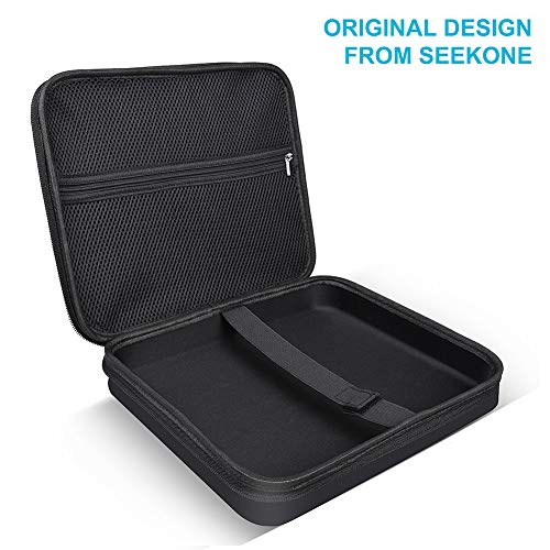 Heat Gun Carrying Case Bag, SEEKONE Hot Air Gun Accessory Kit Tool Set PU Carrying Zipper Case for SEEKONE Heat Gun Also Compatible with Other Brands: Bosch, HomeDepot, PORTER-CABLE, DEWALT, Tacklife