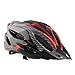 Sedeta® Cycling Bicycle Helmet Honeycomb Type 21 Holes Mountain Bike Racing Breezier Helmet Unisex Safety Protective Carbon with Visor Red Color Free Size Breather Durability Comfortable Cool
