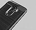 Xiaomi Pocophone F1 Case, Shockproof Brushed Rugged Anti-Drop Carbon Fiber Rubber Soft Silicone Full-Body Protective Cover for Xiaomi Pocophone F1 w/Tempered Glass Screen Protector. (Black)