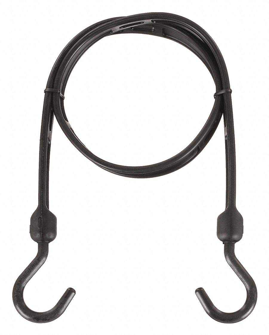HeavyDuty Bungee Strap, Black, 36 in. L Industrial