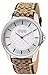 Coach Womens 14601506 Classic Signature Fabric Leather Strap Oversized Watch