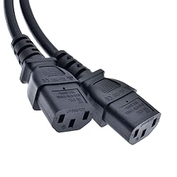 Toptekits C14 to 2X C13,C14 Splitter,(1ft/30cm) C14