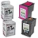 LD Remanufactured Ink Cartridge Replacement for HP 60XL High Yield (Black,TRI Color, 2-Pack)