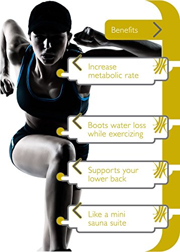 Actervate-Waist-Trimmer-Belt-Black-127cm-Slimmer-Belt-Sweat-Belts-for-Women-and-Men-Best-Belly-Burner-Belt-Waist-Belt-Back-Support-Abs-Workout-Slimming-Weight-Loss-Belt-Mini-Sauna-Suit