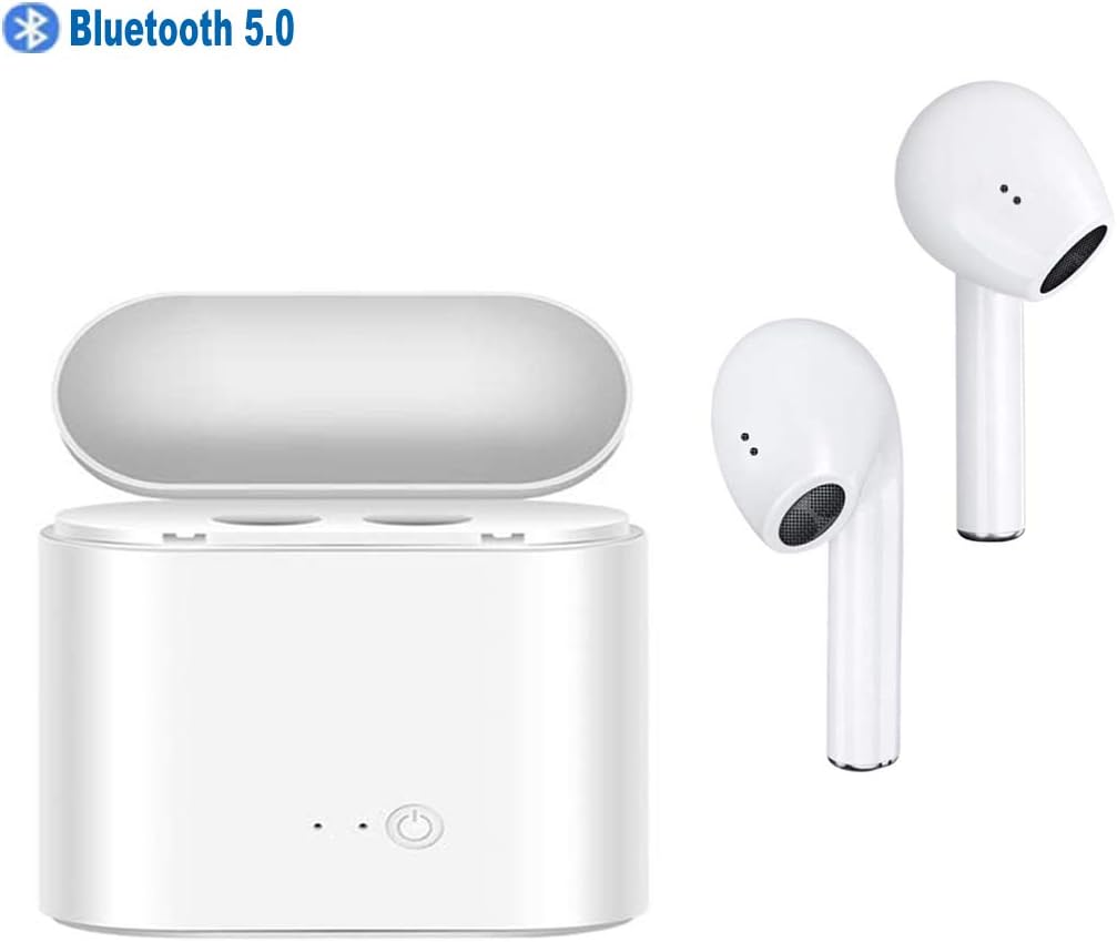 Bluetooth Earbuds Headphones Bluetooth 5.0 Stereo Hi-Fi Sound with Charging Case