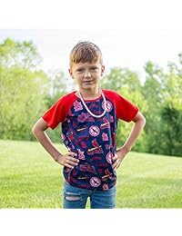 Juego de collar deportivo para mujeres, hombres, niños, niñas, diseño de béisbol y fútbol, 6 piezas, collar de piel sintética, accesorios de equipo para fiestas