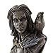 Veronese Design Celtic Morrigan Goddess of War Bust Statue