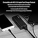 Type-C Power Bank, BlitzWolf 6700mAh USB C External Battery Dual Portable Charger PowerStorm with Micro Cable and Type-c Adapter 2.1A Input & 2.4A Output for Macbook, Nexus, OnePlus 2, iPhone and more