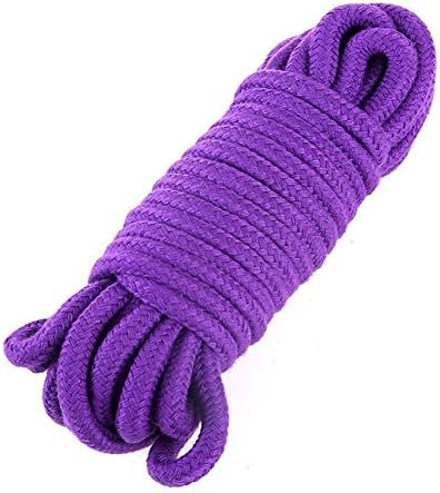 10M Long Rope Soft Cotton Ropes Multi-Function 32 Feet Length 1/3-Inch Diameter Thickness