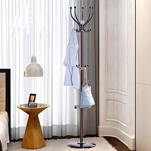 Coat racks SKC Lighting Off The Subway Suit European Style Hanging Frame Creative Bedroom Living Room Shelves (Color : Brown)