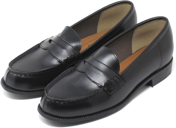 Amazon Butterfly バタフライ 48 モカシン ローファー コインローファー 黒 ブラック レディース クイーンサイズ Kando カンド シューズ バッグ