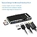 Rocketek USB 3.0 Hub Multiport Adapter, 6 in 1 Docking Station with 4K HDMI, Gigabit Ethernet, SD/Micro SD Card Slots and 2 USB 3.0 Ports for Microsoft Surface Pro 4
