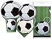 Soccer Deluxe Party Pack Serves 16 Plates Cups Napkins & Tablecloth