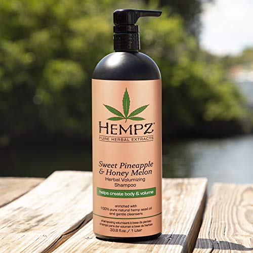 Hempz Sweet Pineapple and Honey Melon Herbal Volumizing Shampoo Unisex