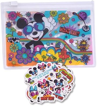 Amazon ミッキー フレンズ ケース付きシールセット サングラスバージョン ディズニー グッズ お土産 東京ディズニーリゾート限定 シール ステッカー おもちゃ
