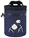 AMC Rock Climbing Panda Design Chalk Bag with Adjustable Belt