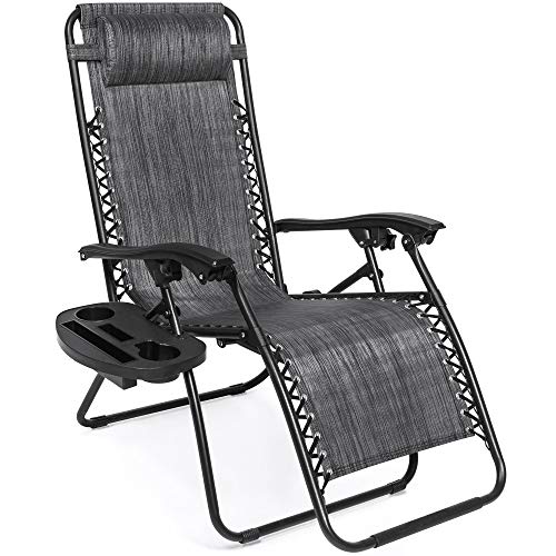 Zero Gravity Lounge Chairs - Gray - Image 3