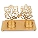 Hashcart Shadow Laxmi Ganesh Tealight Candle Holder | Table Decorative Candle Holder