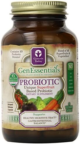 Genesis Nutrition Genesis Today Probiotic, 90 Count, 90 Count by Genesis Nutrition