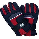 Aspen Supply Toddler & Kids Waterproof Winter Ski Gloves & Mittens (Ages 4-7)