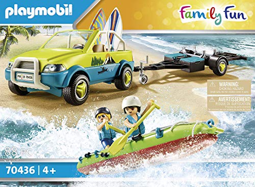 PLAYMOBIL 70436 Strandauto mit Kanuanhänger – Bild 4