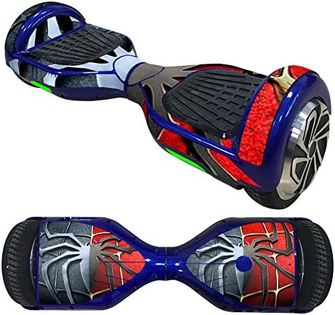 FreeSticker Protective Vinyl Skin Decal for Self Balancing Scooter Hoverboard mini hover 2 wheel x1 razor wrap cover sticker Action , Horror games and Superheroes super graphic (Spider man)
