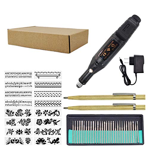 6 Electric+Engraver+Engraving+Ceramic+Stencils