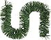 Christmas Green Artificial Wired Pine Garland Green 15 Ft in length