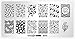 Whats Up Nails - Spring Stamping Plates 2 pack (B017, B045) for Nail Art Design