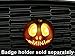 Artistic Reflection Jack-O-Lantern - Magnetic Grill Badge for Mini Cooper